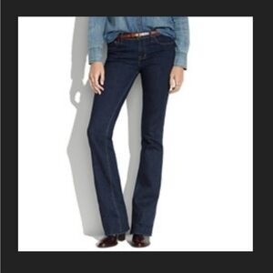 Madewell Dark Wash Bootlegger Bootcut Jeans